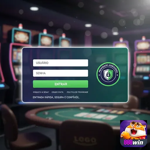 Ilustração de Aproveite o cadastro simplificado na 888win