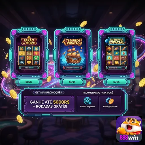 Ilustração de Os Melhores Jogos de Slots para Você
